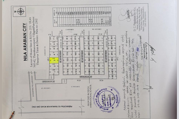 Plot for Sales @ Thirukanurpatti 