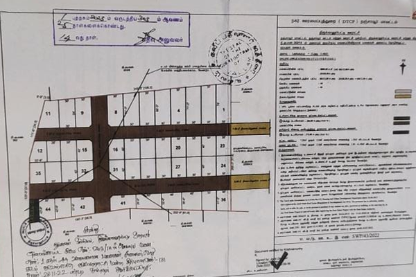 Plot No:25 for sale in amirtha nagar extension,tirukanurpatti