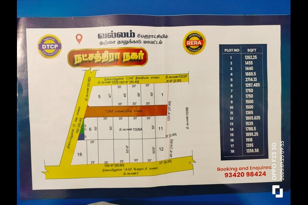 Natchathira Nagar @ Vallam, Thanjavur
