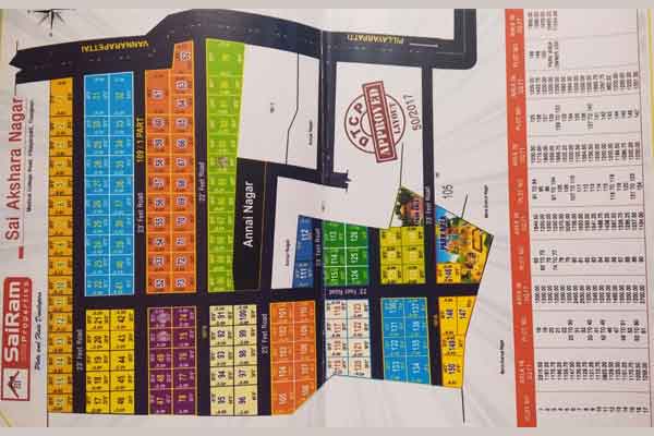 Plot for Sale in Sri Akshara Nagar